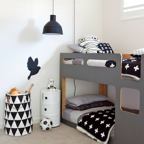 Una habitación de bebé en color gris, inspiración en Estilo Nórdico ~ The  Little Club. Decoración infantil para bebés y niños.
