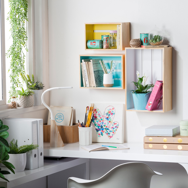 Escritorios para espacios pequeños: 23 ideas con las que construir tu  rincón de trabajo
